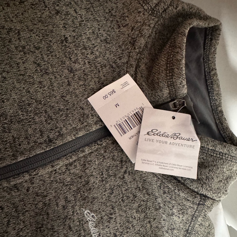 Eddie Bauer quarter zip sweater